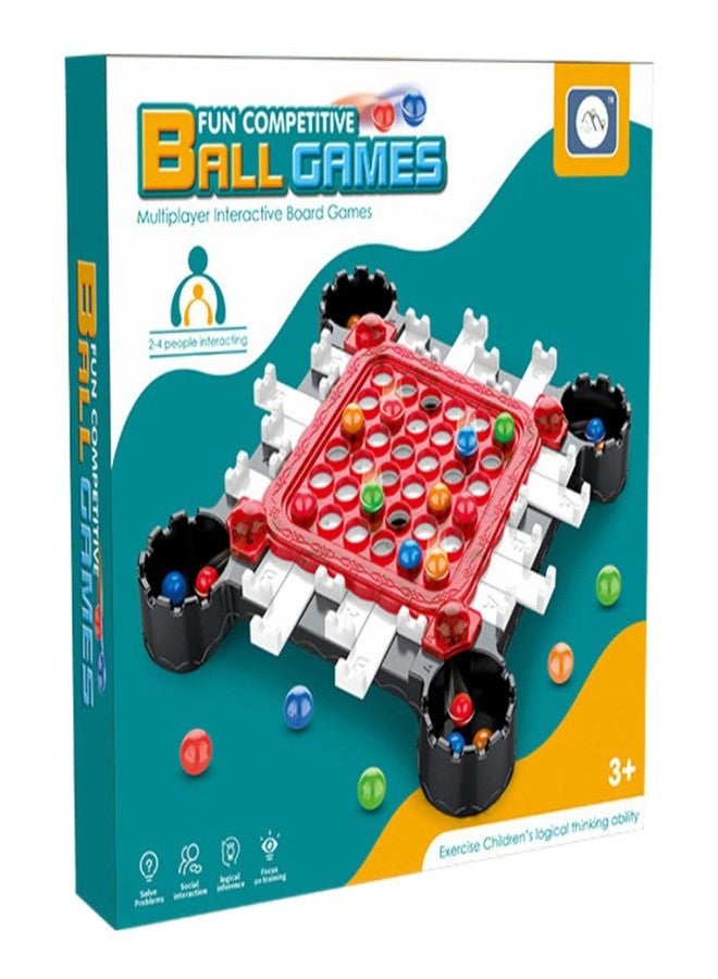 THE GAME FACTORY | Rainbow Ball Elimination Game | Strategy Board Game with 40 Color Balls | Fun Memory & Logic Family Game for Kids & Adults | Educational Parent-Child Interactive Toy | Gift For Kids - Image 5